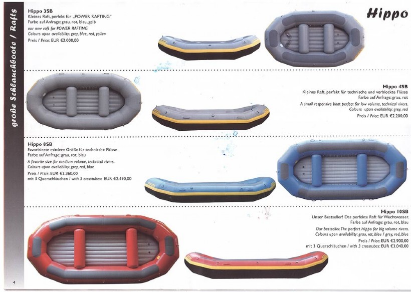 Spreu Schlauchboot